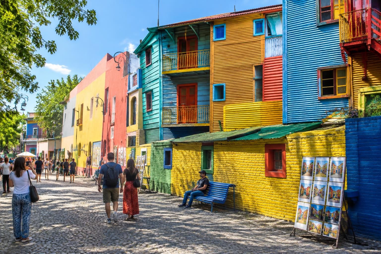 La Boca / as cores do Caminito