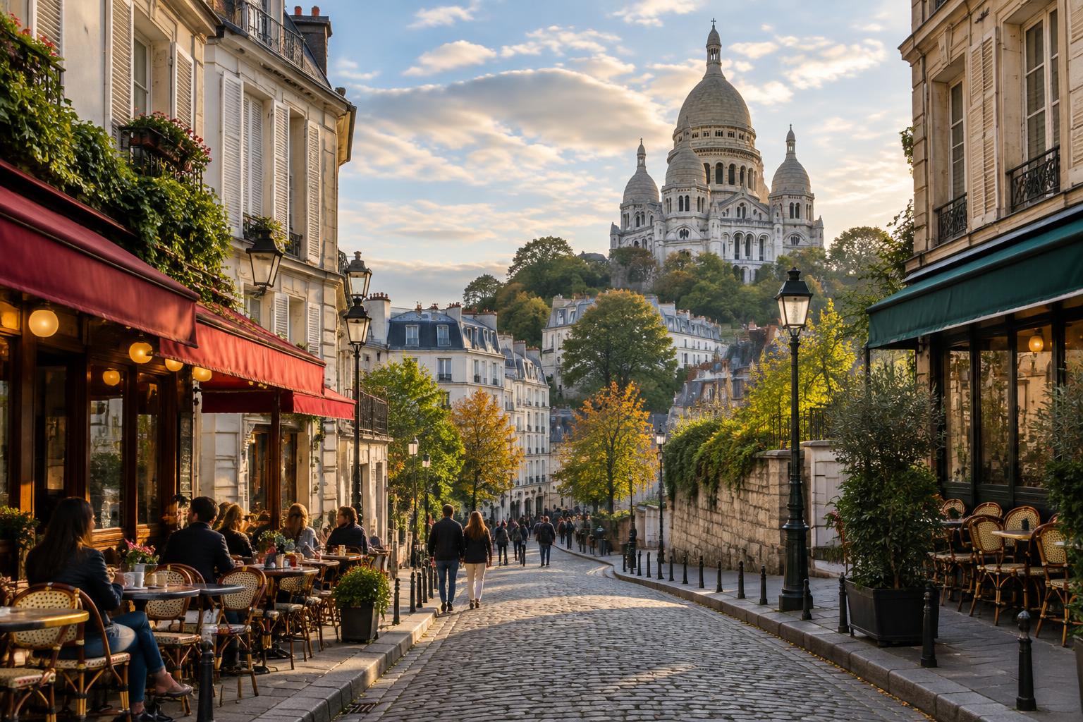 Montmartre / ruas e cafés